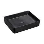 Fienza Luciana Above Counter Basin 510x405x110mm Matte Black