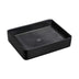 Fienza Luciana Above Counter Basin 510x405x110mm Matte Black