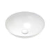 Fienza Aluca Slim Edge Basin Ceramic Above Counter 400x140mm Matte White