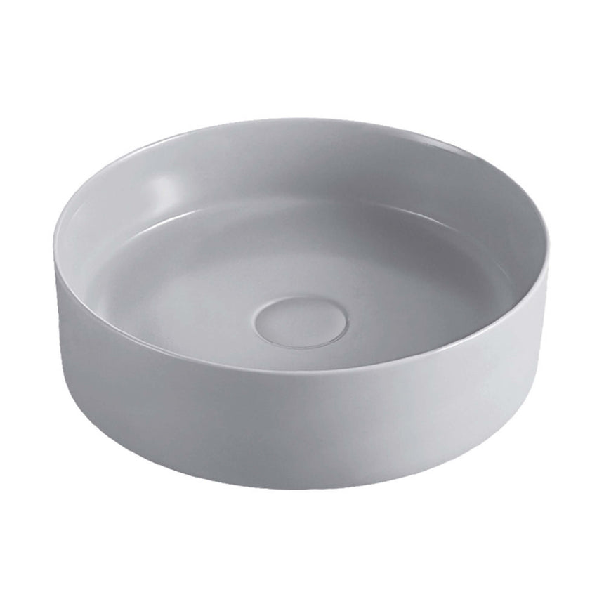 Fienza Reba Above Counter Basin 360x360x120mm Matte Light Grey Bathroom Basin Fienza Default Title