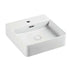 Fienza Petra Mini Above Counter 420x420x120mm Gloss White