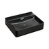 Fienza Petra 500 Above Counter Basin With Overflow 500x420x120mm Matte Black