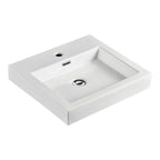 Fienza Como Basin 475x435x80mm Gloss White