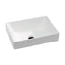 Fienza Kados Semi Inset Basin 450x330x150mm Matte White