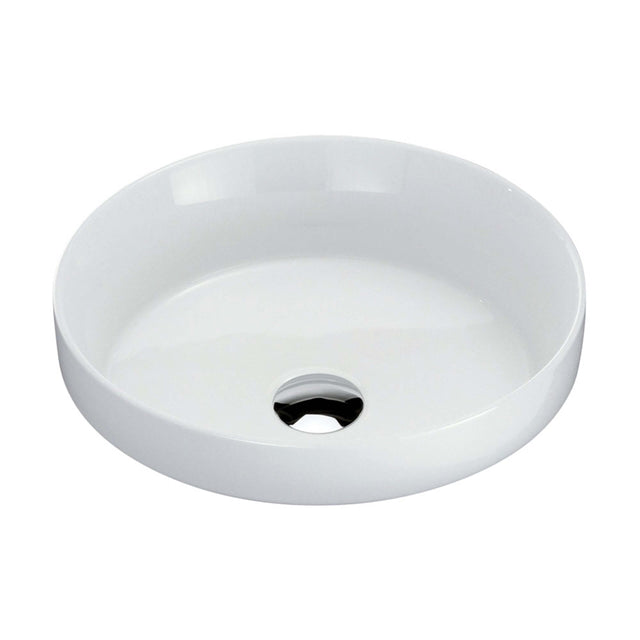Fienza Reba Semi Inset Basin 355x355x118mm Gloss White Bathroom Basin Fienza Default Title