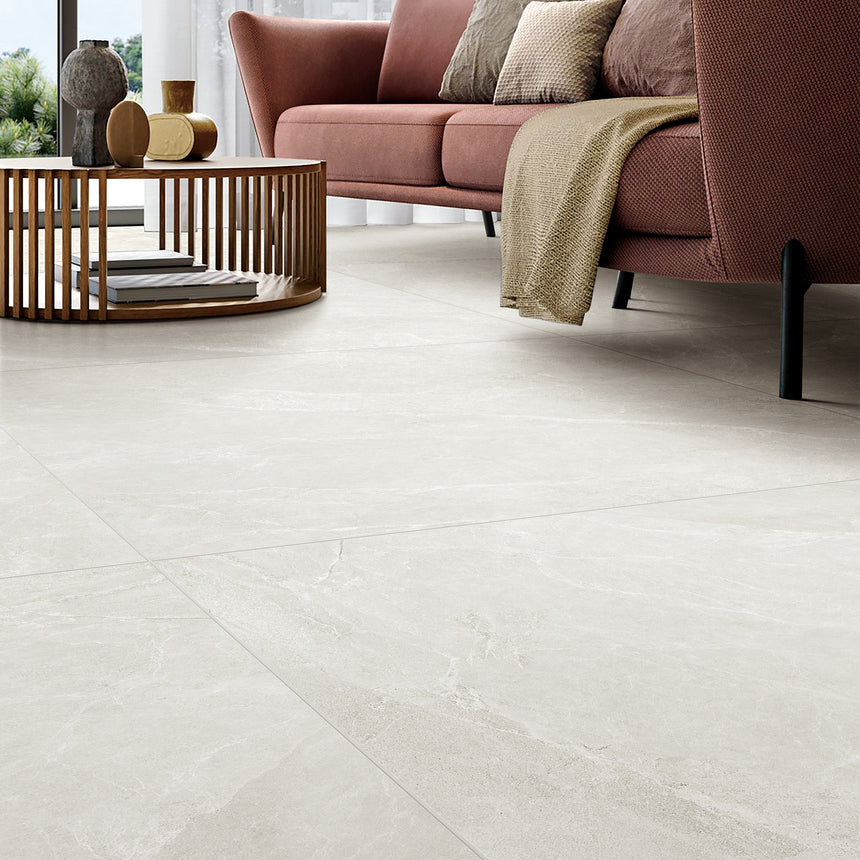 Capri 1200x1200 Matt Glacier Marble Look Tiles Tilemall
