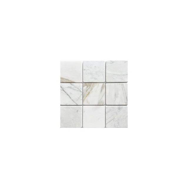 Apollo 100x100 Tumbled Calacatta Gold