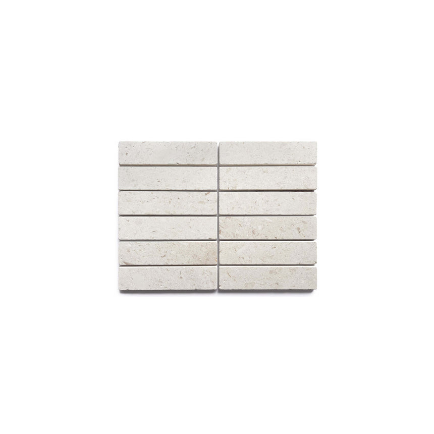 Apollo 50x200 Tumbled White Limestone Subway Tilemall Default Title