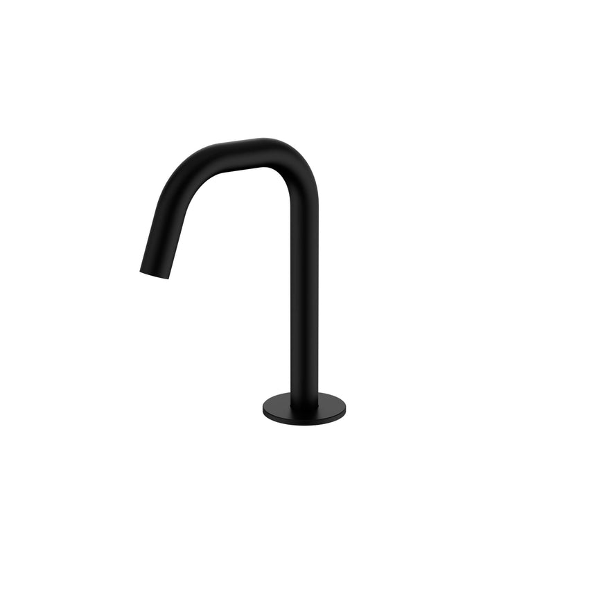 Nero Serenity Basin Edge Spout Matte Black Bath Spout Nero Default Title