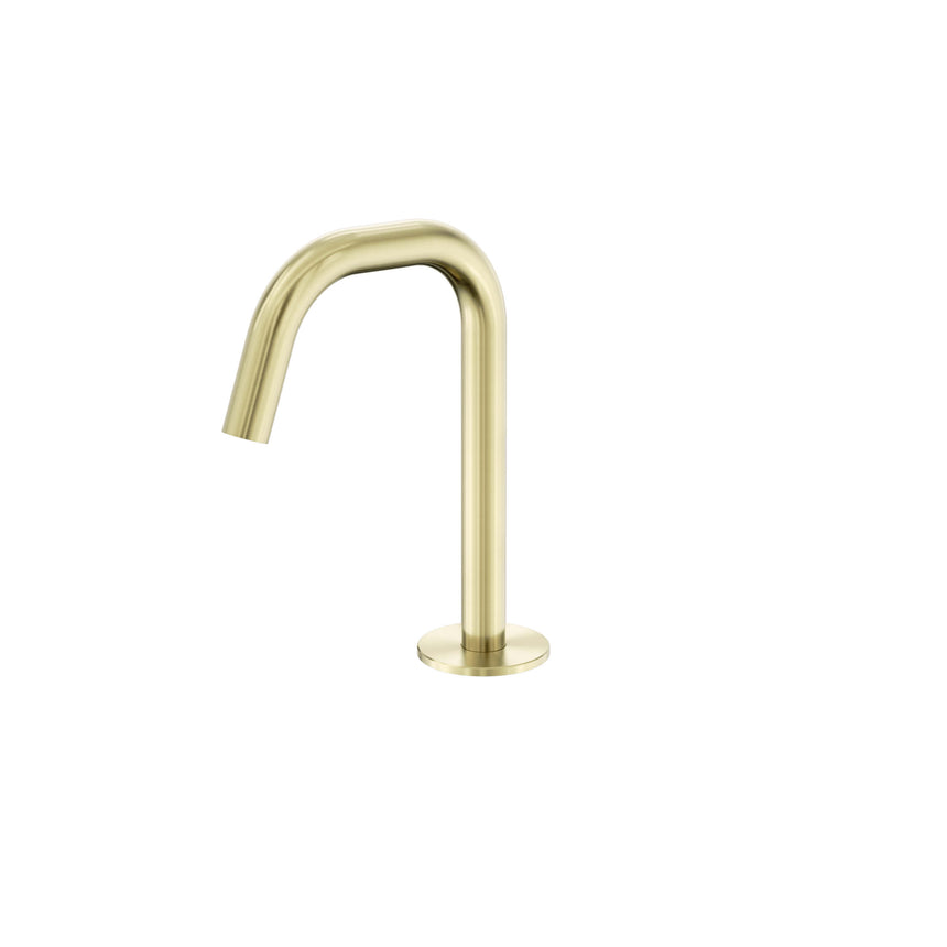 Nero Serenity Basin Edge Spout Brushed Gold Bath Spout Nero Default Title