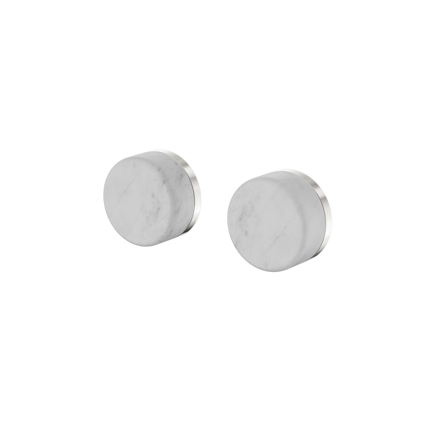 Nero Serenity Wall Top Assembly With Carrara Handle Brushed Nickel Tapware Nero Default Title