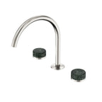 Nero Serenity Bath/Kitchen Set Arc Spout With Verde Alpi Handle Brushed Nickel