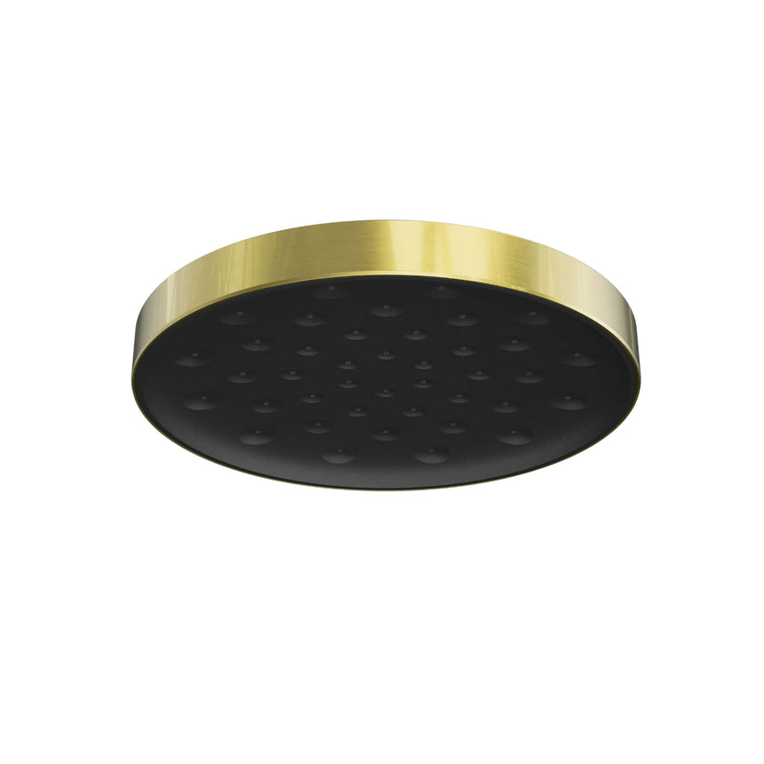 Nero Serenity Wall Shower Head Brushed Gold Shower Nero