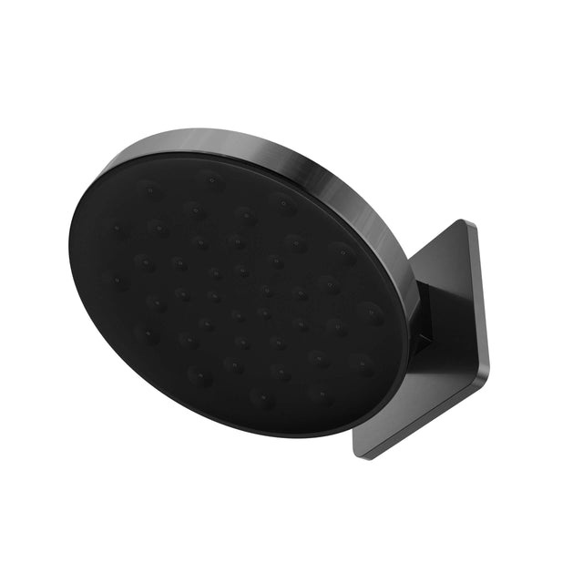 Nero Serenity Wall Shower Head Gun Metal Shower Nero Default Title