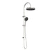 Nero Serenity Twin Shower Brushed Nickel