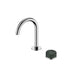 Nero Serenity Progressive Basin Mixer Arc Spout With Verde Alpi Handle Chrome