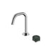 Nero Serenity Progressive Basin Mixer Edge Spout With Verde Alpi Handle Chrome