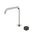 Nero Serenity Progressive Bath/Kitchen Mixer Edge Spout With Verde Alpi Handle Brushed Nickel