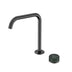 Nero Serenity Progressive Bath/Kitchen Mixer Edge Spout With Verde Alpi Handle Gun Metal