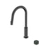Nero Serenity Progressive Pull Out kitchen Set With Verde Alpi Handle Gun Metal