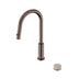Nero Serenity Progressive Pull Out kitchen Set With Rome Travertine Handle Brushed Bronze