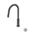 Nero Serenity Progressive Pull Out kitchen Set With Rome Travertine Handle Gun Metal