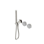 Nero Serenity Progressive Shower System With Carrara Handle And Slim Shower Brushed Nickel