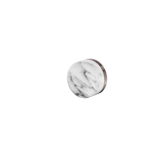 Nero Serenity Progressive Shower Mixer With Arabescato Corchia Handle Brushed Bronze Tapware Nero Default Title