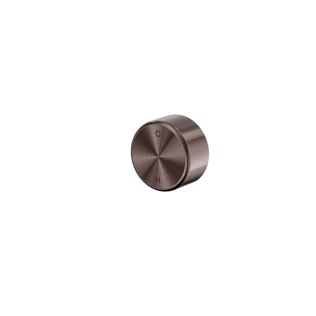 Nero Serenity Progressive Shower Mixer With Metal Handle Brushed Bronze Tapware Nero Default Title