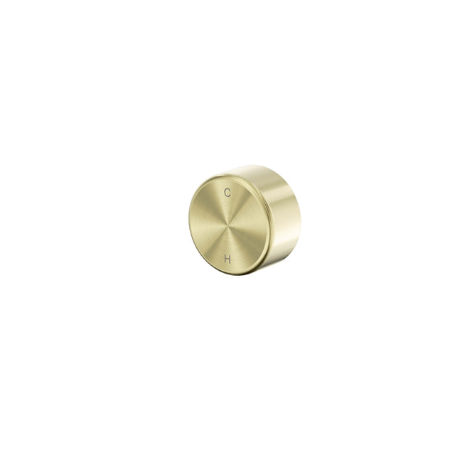 Nero Serenity Progressive Shower Mixer With Metal Handle Brushed Gold Tapware Nero Default Title