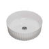 Allure Flute Basin 365mm Gloss White