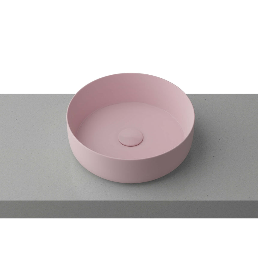 Allure Basin 360mm Matt Pink Bathroom Basin Timberline