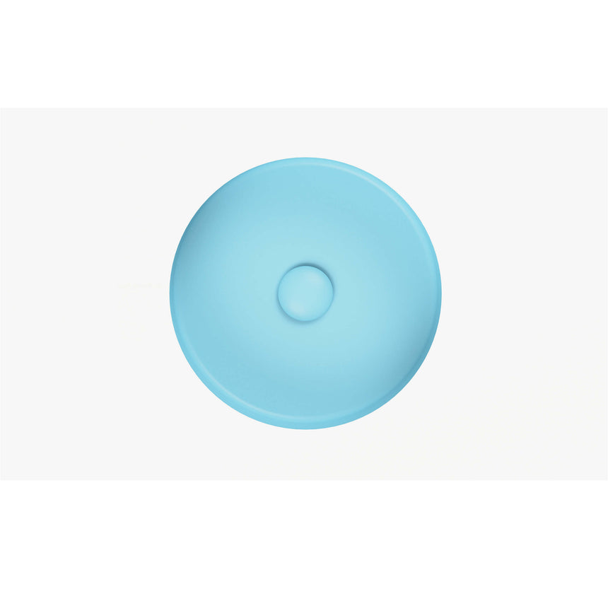 Allure Undermount Basin 360mm Matt Blue Bathroom Basin Timberline Default Title