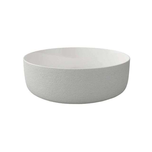 Allure Raked Basin 360mm Matt White Bathroom Basin Timberline Default Title