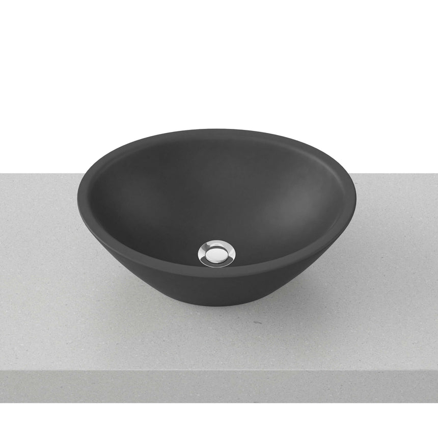 Elite Basin 415mm Matt Black Bathroom Basin Timberline