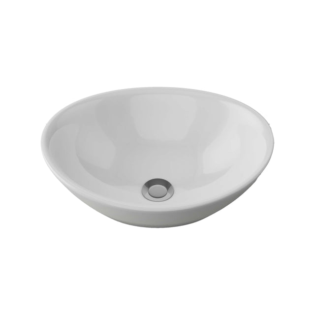 Elite Basin 415mm Gloss White Bathroom Basin Timberline Default Title