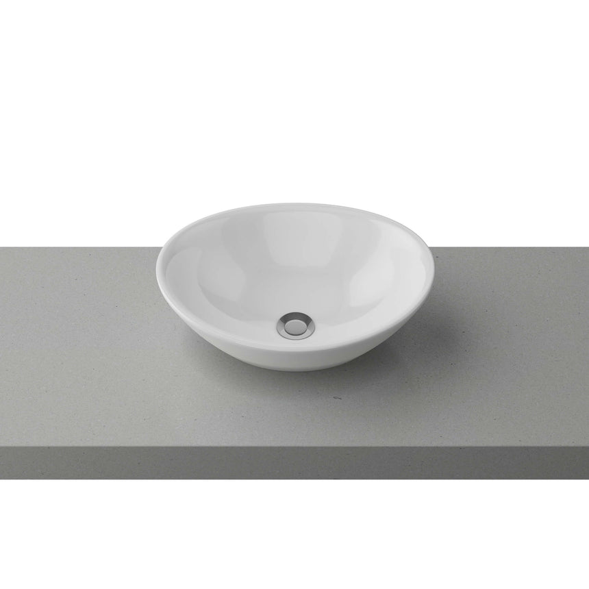 Elite Basin 415mm Gloss White Bathroom Basin Timberline