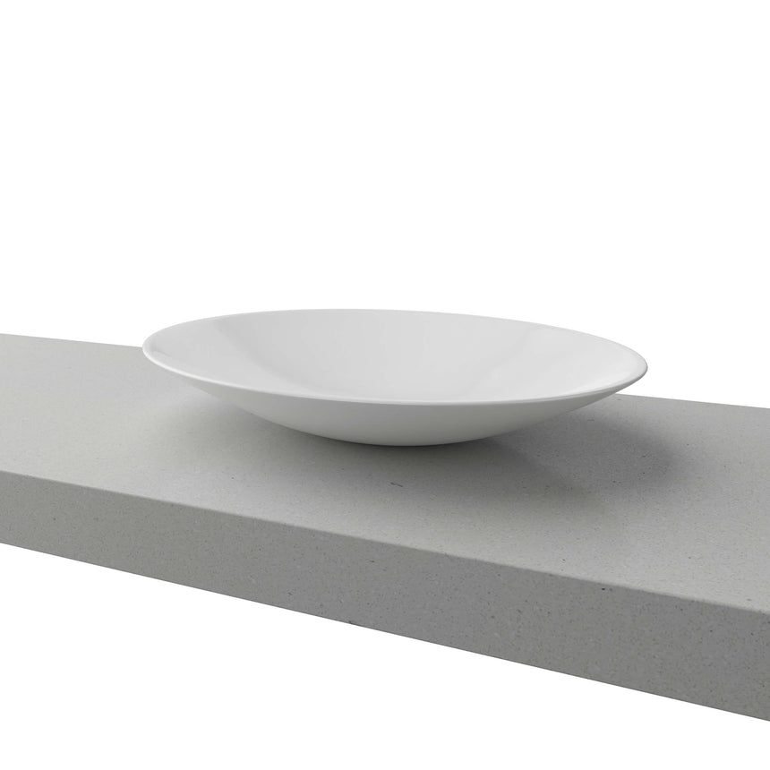 Feather Basin 510mm Gloss White Bathroom Basin Timberline