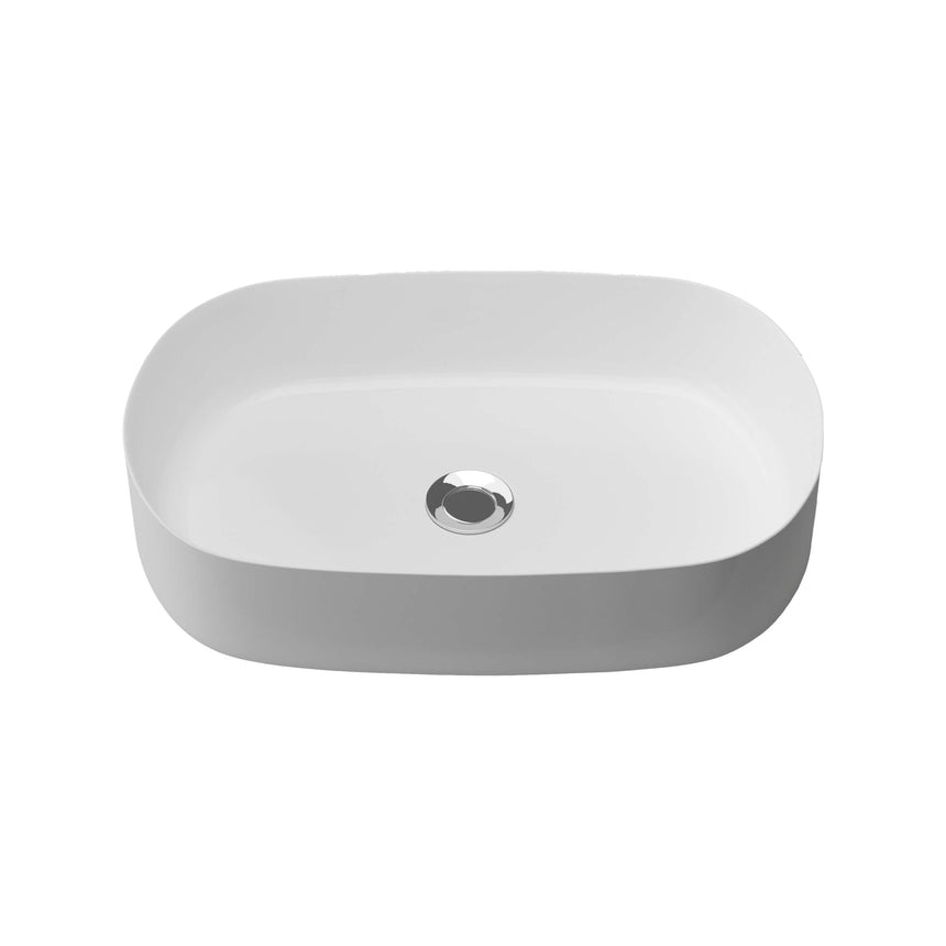 Myrtle Basin 550mm Gloss White Bathroom Basin Timberline Default Title