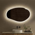 Aulic Evanston LED Mirror 1300mm with Matte Grey Acrylic Edge