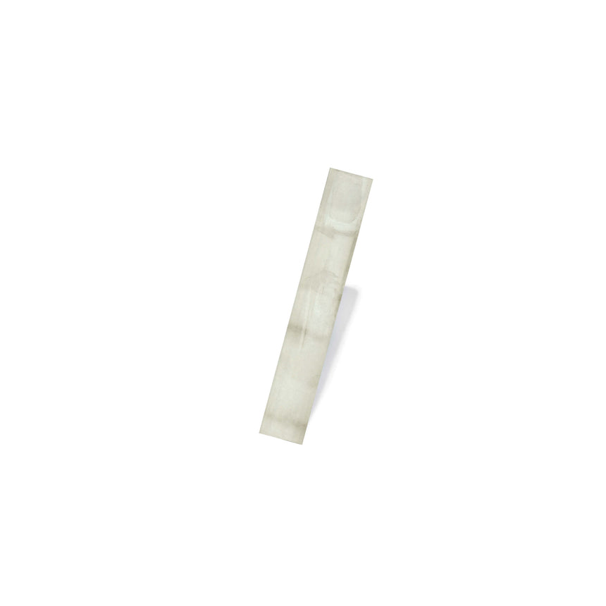 Brush 370x61 Gloss White Bone Sample Sample Everstone