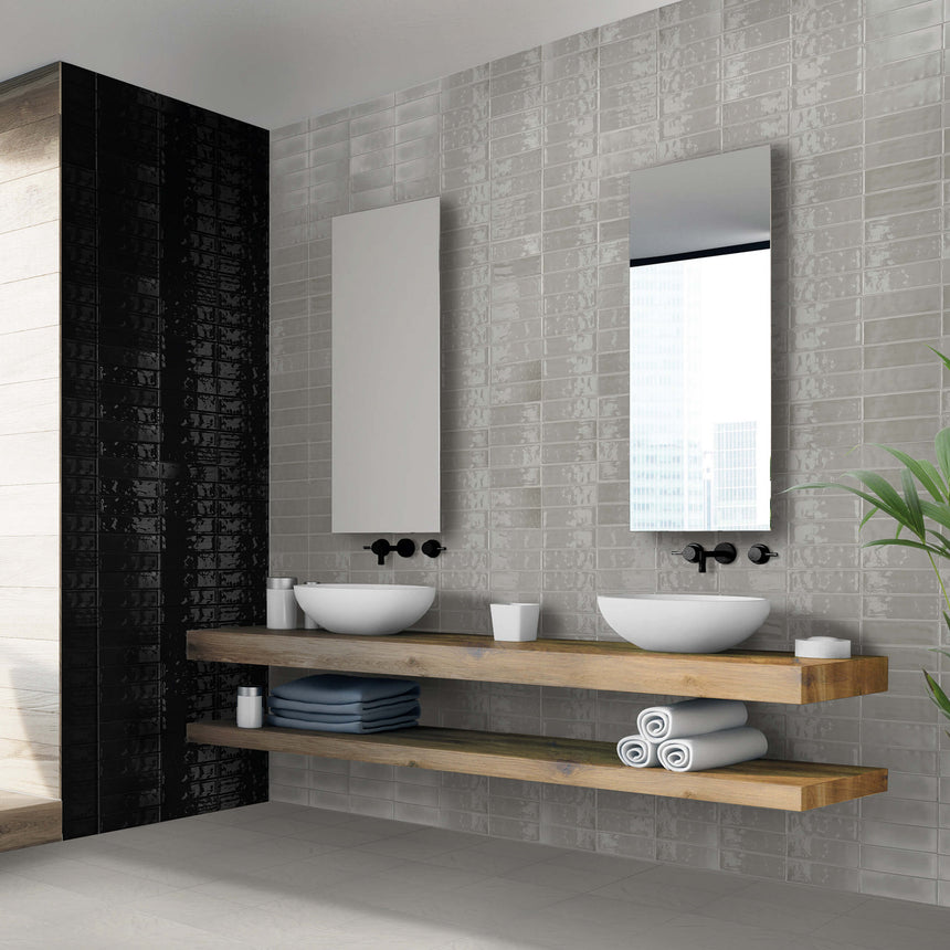 Flash 250x60 Matt Greige Subway Tilemall