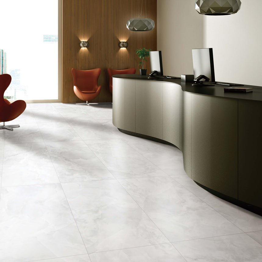 Onyx 1200x600 Polished Ice Marble Look Tiles Tilemall