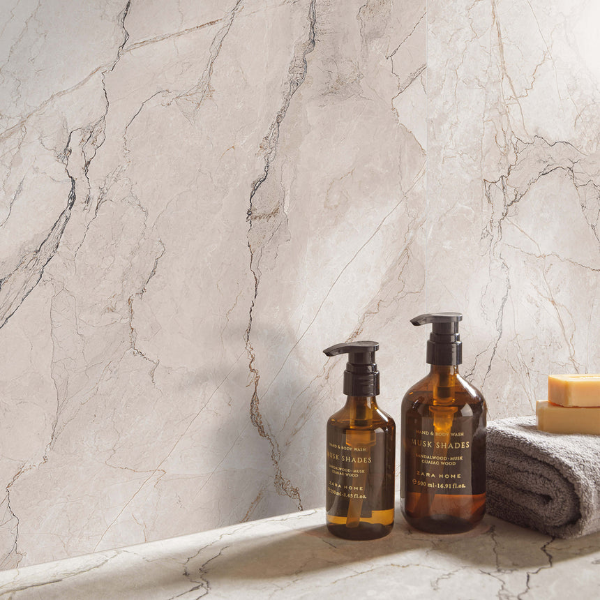 Bolgheri Stone 1200x600 Natural Lotus Marble Look Tiles Tilemall