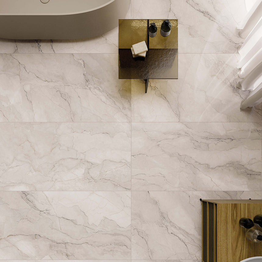 Bolgheri Stone 1200x600 Natural Lotus Marble Look Tiles Tilemall