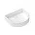 ADP Arch Smooth Above Counter Basin Gloss White