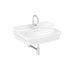 ADP Castellana Wall Basin 700 Gloss White 1 Tap Hole