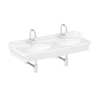 ADP Castellana Wall Basin 1260 Gloss White 1 Tap Hole
