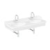 ADP Castellana Wall Basin 1260 Gloss White 1 Tap Hole
