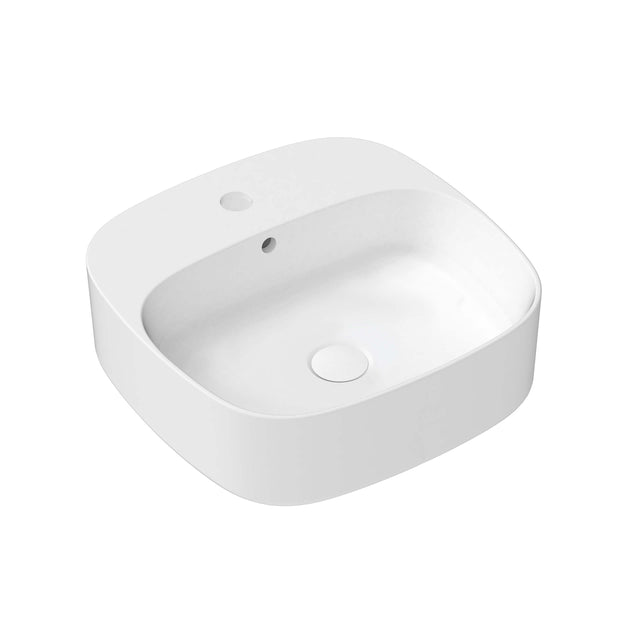 ADP Jill Above Counter Basin Matte White 1 Tap Hole Bathroom Basin ADP Default Title